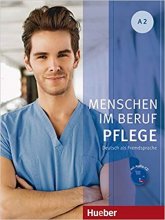 کتاب زبان آلمانی منشن ایم بقوف M enschen Im Beruf Pflege: Kursbuch A2 + CD( رنگی )