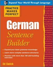 کتاب زبان آلمانی Practice Makes Perfect German Sentence Builder