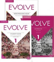 پکیج 3 جلدی کتاب ایوالو Evolve 1 + کتاب فعالیت های ویدئویی