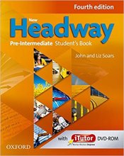 کتاب نیو هدوی پری اینترمدیت ویرایش چهارم New Headway Pre Intermediate 4th (کتاب دانش آموز کتاب کار و فایل صوتی) با 50 درصد تخفیف