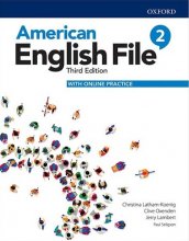امریکن انگلیش فایل 2 ویرایش سوم American English File 3rd 2 (کتاب دانش آموز به همراه کتاب کار و سی دی)