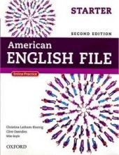 کتاب امریکن انگلیش فایل استارتر ویرایش دوم American English File Starter (کتاب دانش آموز و کتاب کار و فایل صوتی) با تخفیف 50 درص