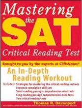 کتاب زبان Mastering the SAT Critical Reading Test