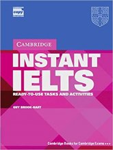کتاب زبان کمبریج اینستنت آیلتس Cambridge Instant IELTS+CD