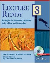 کتاب لکچر ردی Lecture Ready 3 Strategies for Academic