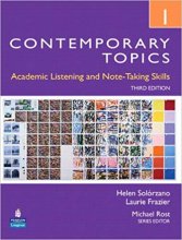 کتاب کانتمپرری تاپیک Contemporary topic 1 with CD