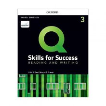 کتاب زبان کیو اسکیلز فور سکسز ویرایش سوم ریدینگ اند رایتینگ Q Skills for Success 3 3rd Reading and Writing